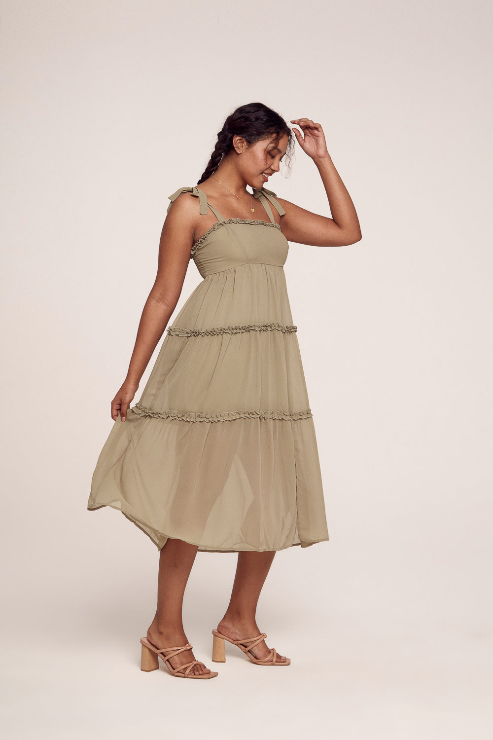 Olive Lace Bralette Dress – Trixxi Clothing