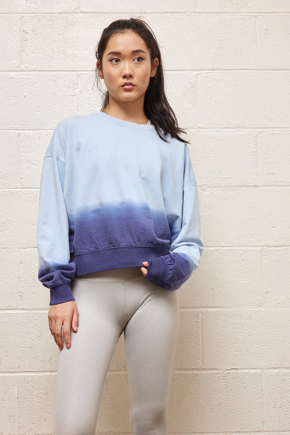 Tie dye outlet ombre sweatshirt